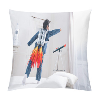 Personality  Boy Playing Astronaut  Pillow Covers