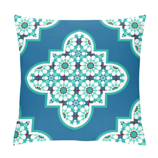 Personality  Quatrefoil Moroccan Mosaic Pattern Pillow Covers