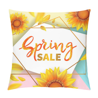 Personality  Spring Sale Banner Pillow Covers