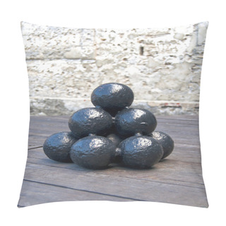 Personality  Cannonballs In Display Pillow Covers