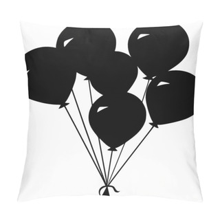Personality  Balloons - Minimalist And Simple Silhouette - Vector Illustration Pillow Covers
