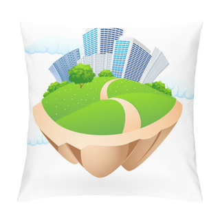 Personality  City Icon Pillow Covers