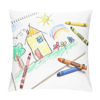 Personality  Kids Drawing Pillow Covers