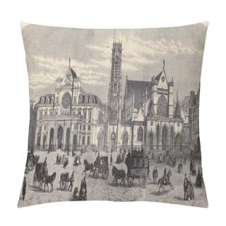Personality  Place Du Louvre Pillow Covers