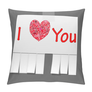 Personality  Advertisement With The Words. Pillow Covers