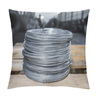 Personality  Iron Wire In Roll. Warehouse Of Metal Products. Pillow Covers