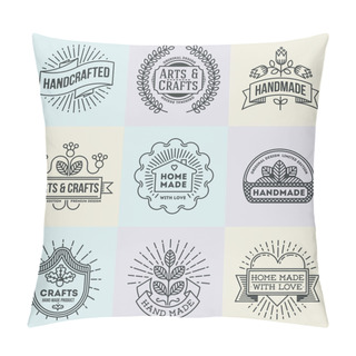 Personality  Assorted Retro Design Insignias Pillow Covers