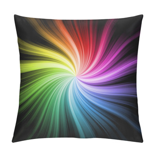 Personality  Abstract Color Swirl Background Pillow Covers
