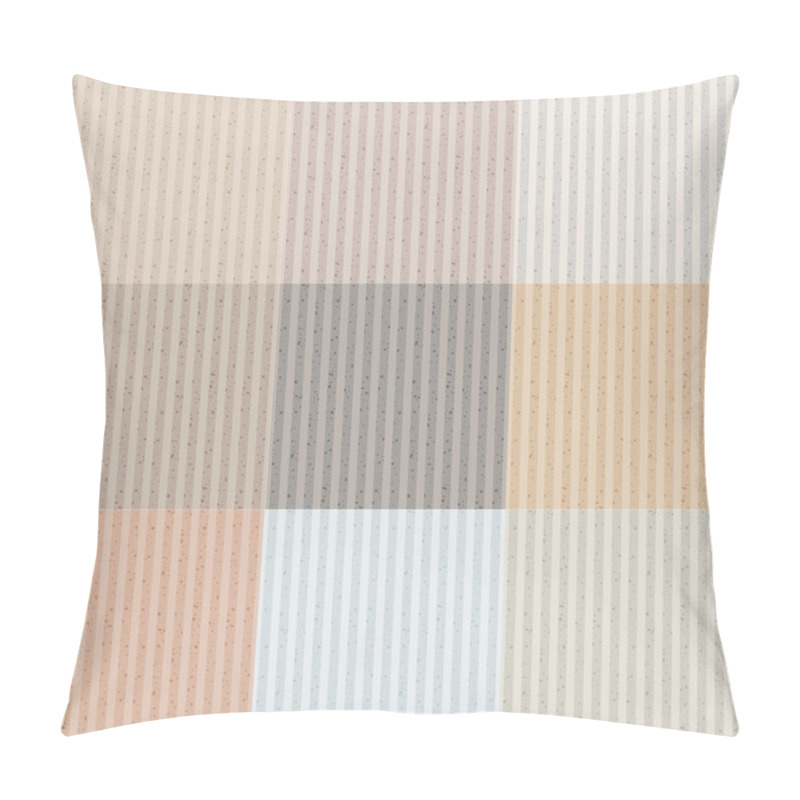 Personality  Seamless recycled striped pattern pillow covers