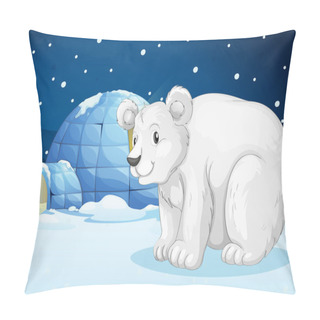 Personality  Egloo And Bear Pillow Covers