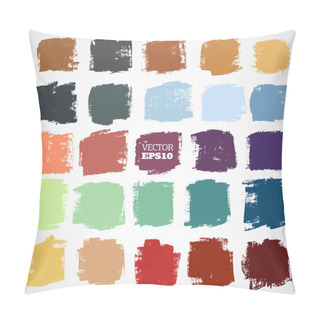Personality  Abstract Vector Hand-painted Square Backgrounds Pillow Covers