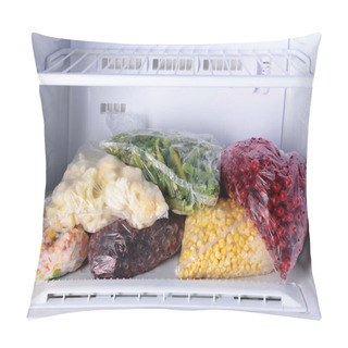 Personality  Frozen Berries And Vegetables Pillow Covers