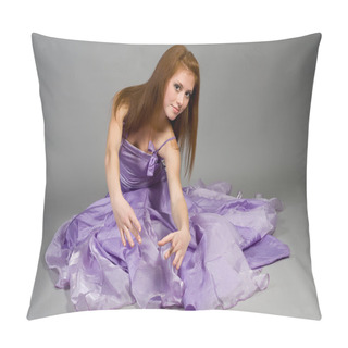 Personality  Portrait Of The Girl Pillow Covers
