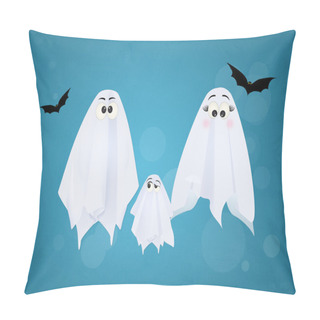 Personality  Family Of Ghosts Pillow Covers