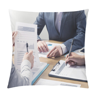 Personality  Financial Services Professional Team Pillow Covers