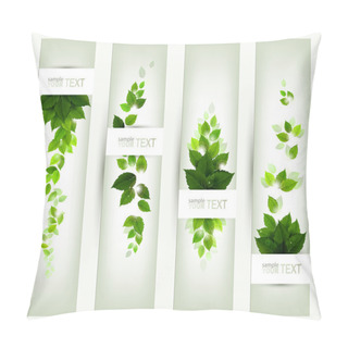 Personality  Set Of Four Banners Pillow Covers