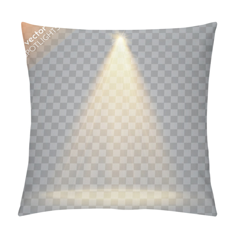 Personality  Vector Isolated Spotlight Pillow Covers