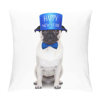 Personality  Happy New Year Dog Pillow Covers