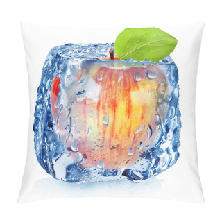 Personality  Frozen Red Apple Pillow Covers