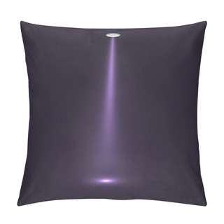 Personality  Vector Spotlight On Dark Stage Background Pillow Covers