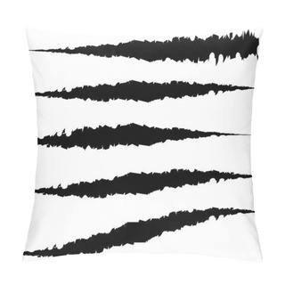 Personality  Claw Scratches, Claw Marks Set Pillow Covers