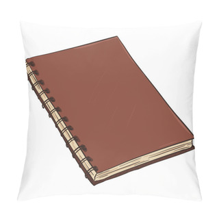 Personality  Cartoon Spiral Notebook Illustration Pillow Covers