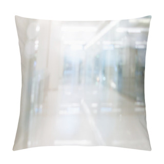 Personality  Store, Shopping Mall Abstract Defocused Blurred Background Pillow Covers
