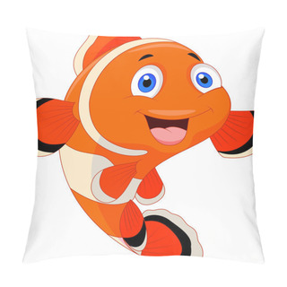 Personality  Cute Clown Fish Cartoon Pillow Covers