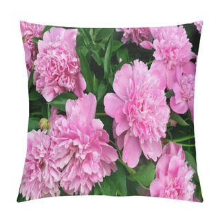 Personality  Bouquet Of Fresh Pink Peonies Pillow Covers