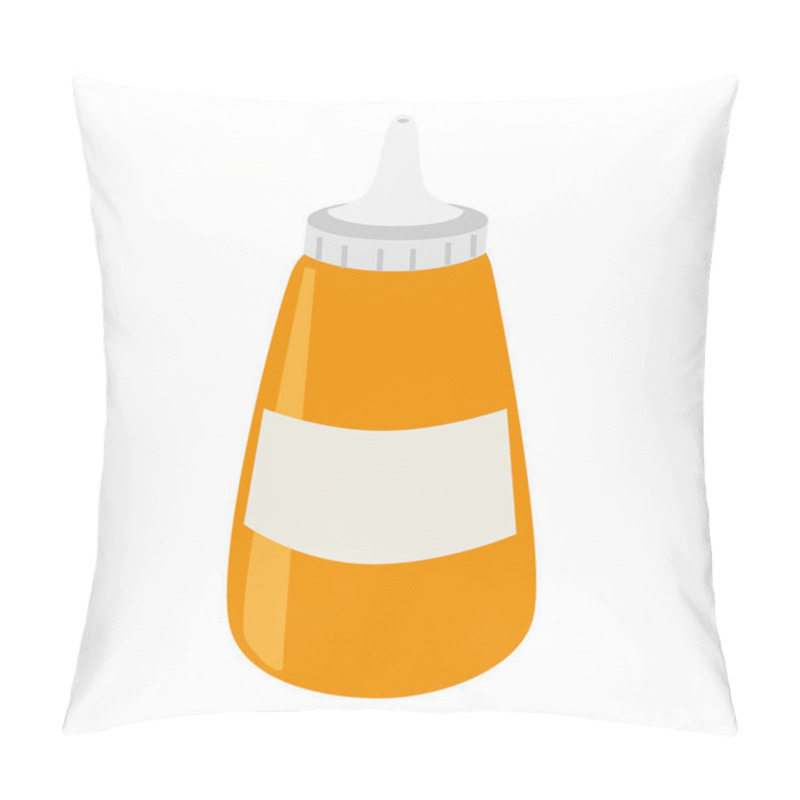 Personality  sause bottle isolated icon pillow covers