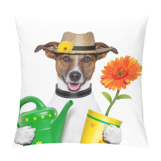 Personality  Dog Gardener Pillow Covers