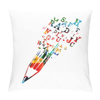Personality  Creative Writing Concept Pillow Covers