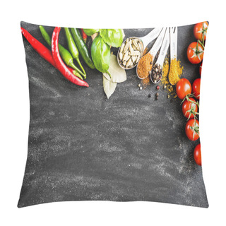Personality  Food Background Pillow Covers