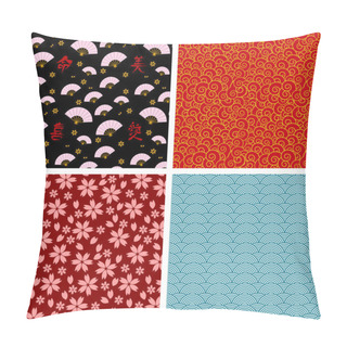 Personality  Japanese Patterns Pillow Covers