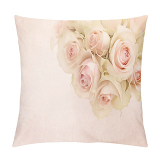 Personality  White Roses Pillow Covers