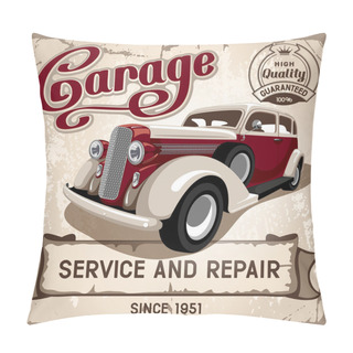 Personality  Auto Service Pillow Covers