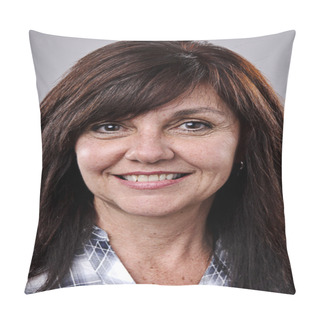 Personality  Happy Smiling Portrait Pillow Covers