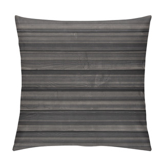 Personality  Black Lined Wood Texture Pillow Covers