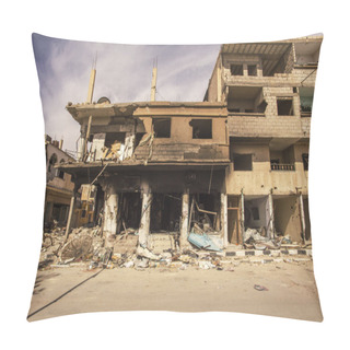 Personality  Town Near Palmyra In Syria Pillow Covers
