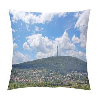 Personality  Avala, The Mountain On The Outskirts Of Belgrade Where One Of The City Landmarks Is Located  The Avala Tower. Pillow Covers
