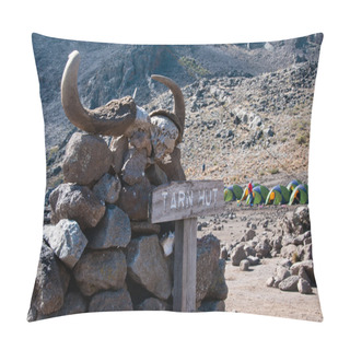 Personality  Tarn Hut Kilimanjaro Pillow Covers