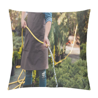 Personality  Gardener Watering Plants Pillow Covers