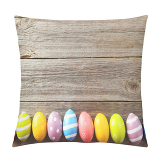 Personality  Colorful Easter Eggs Pillow Covers