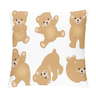 Personality  Cute Baby Teddy Bear Pillow Covers