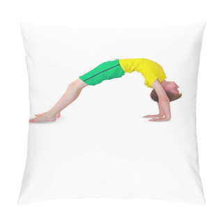 Personality  Dhanurasana Yoga Kid Pillow Covers