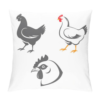 Personality  Chicken Pillow Covers
