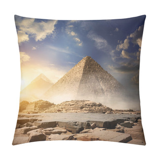 Personality  Wind In The Desert Pillow Covers