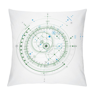 Personality  Engineering Technological Background Pillow Covers