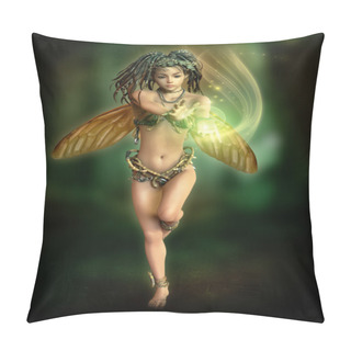 Personality  Fairy With A Shining Ball, 3d CG Pillow Covers