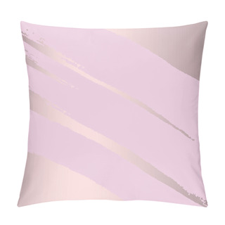 Personality  Vector Illustration Design Of Pink Pastel Strokes Seamless Texture Pattern Background Pillow Covers